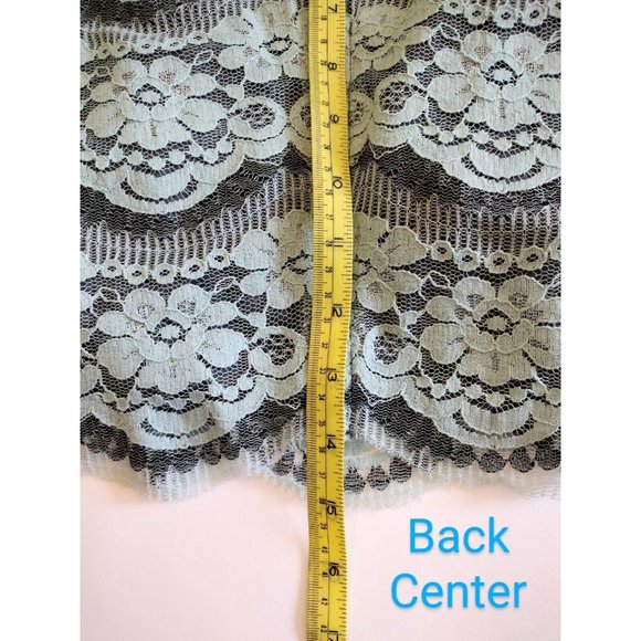 Teeze Me 2 piece Halter Dress Lace Tulle/Mesh size 5/6 Fully Lined Molded Cups - Picture 7 of 9